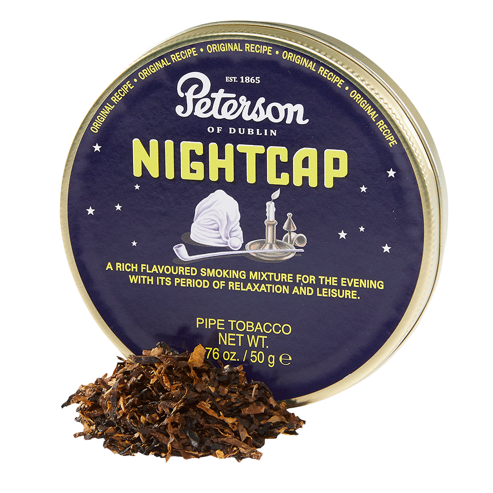 Peterson Nightcap Pipe Tobacco | Peterson Nightcap Pipe Tobacco | 1.75 Ounce Tin