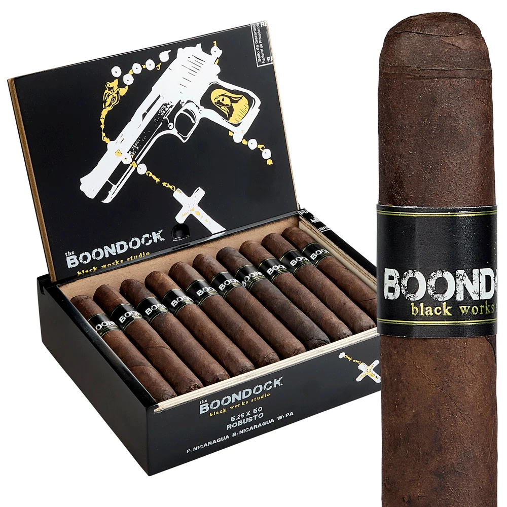 Black Works Studio Boondock | Corona Larga | Box of 20
