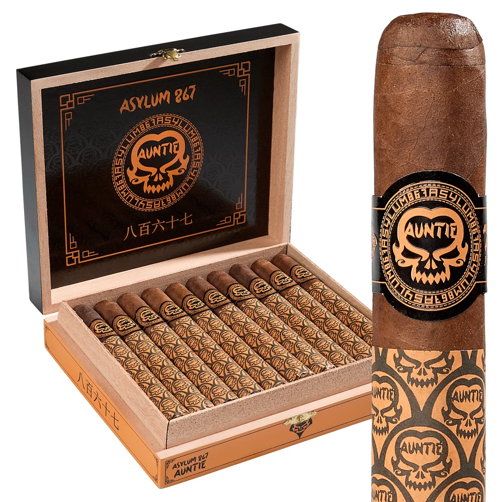 Asylum 867 Auntie | Petite Corona | Box of 20