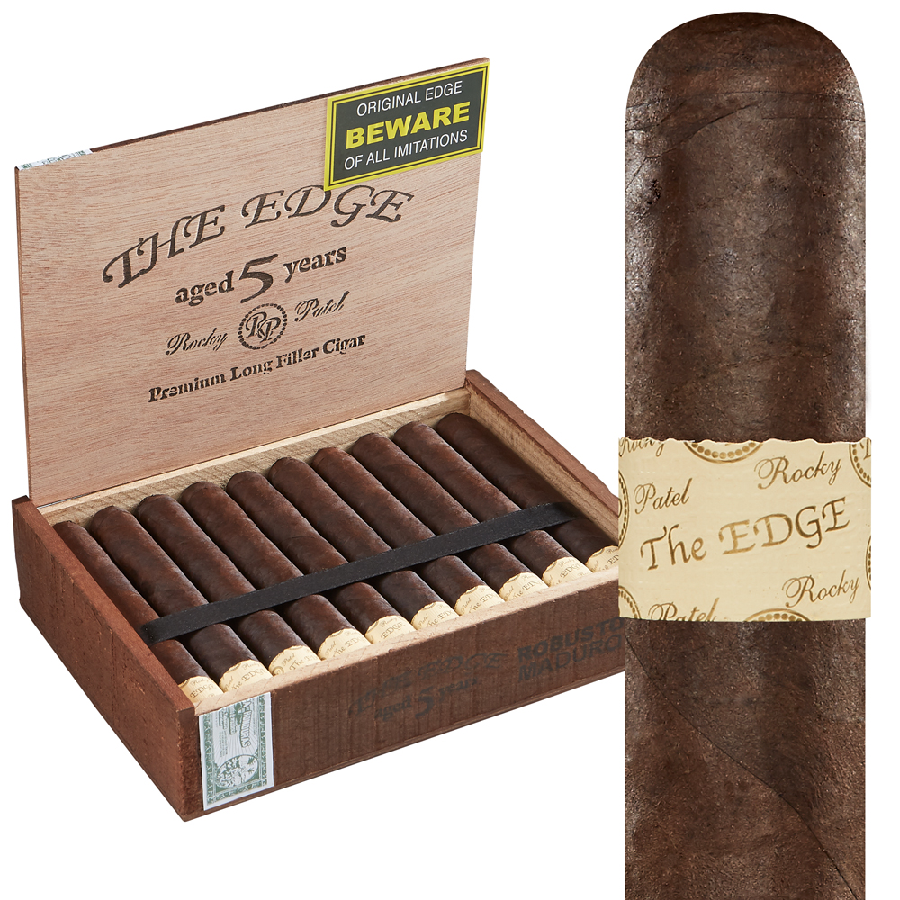 Rocky Patel The Edge Maduro | Robusto | Box of 20
            
                
                    
                         + 10 Cigars