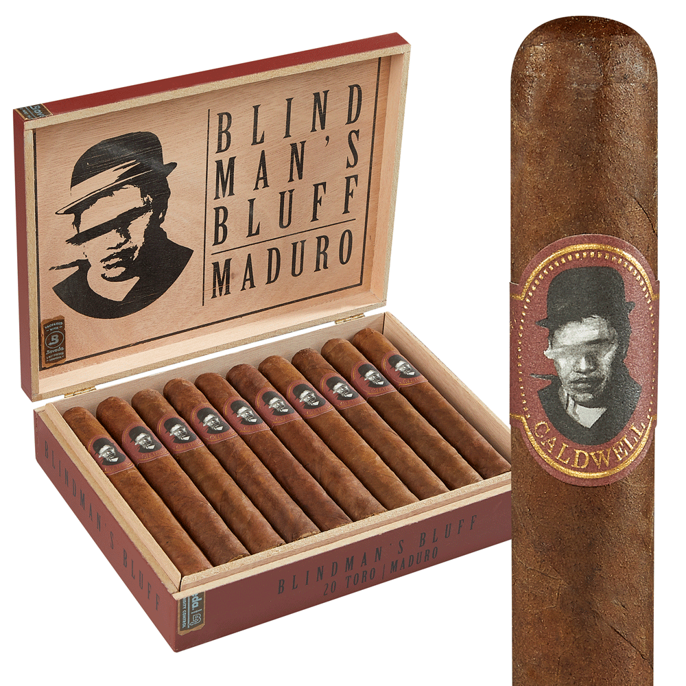 Caldwell Blind Man's Bluff Maduro | Toro | Box of 20