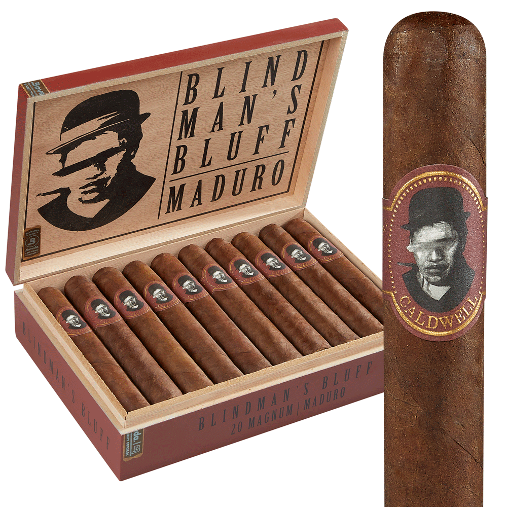 Caldwell Blind Man's Bluff Maduro | Gordo | Box of 20
