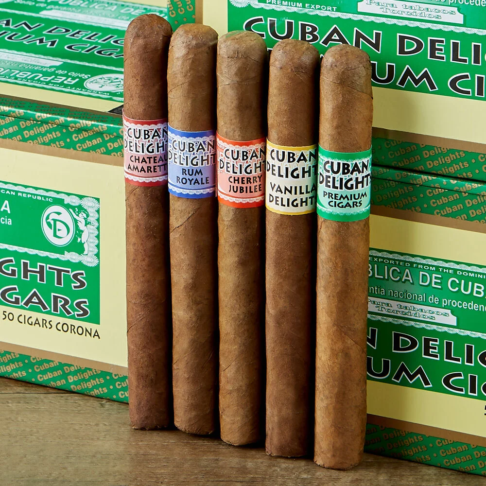Cuban Delights | Churchill - Dominican Natural | Box of 50