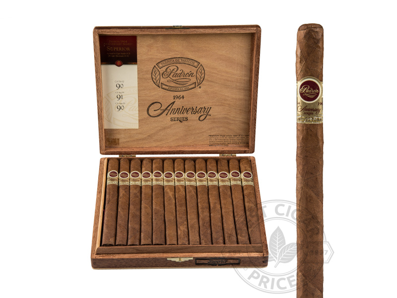 Padron Anniversario Serie 1964 Superior Natural - 25 Cigars