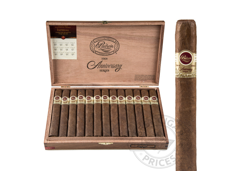 Padron Anniversario Serie 1964 Imperiales Maduro - 25 Cigars