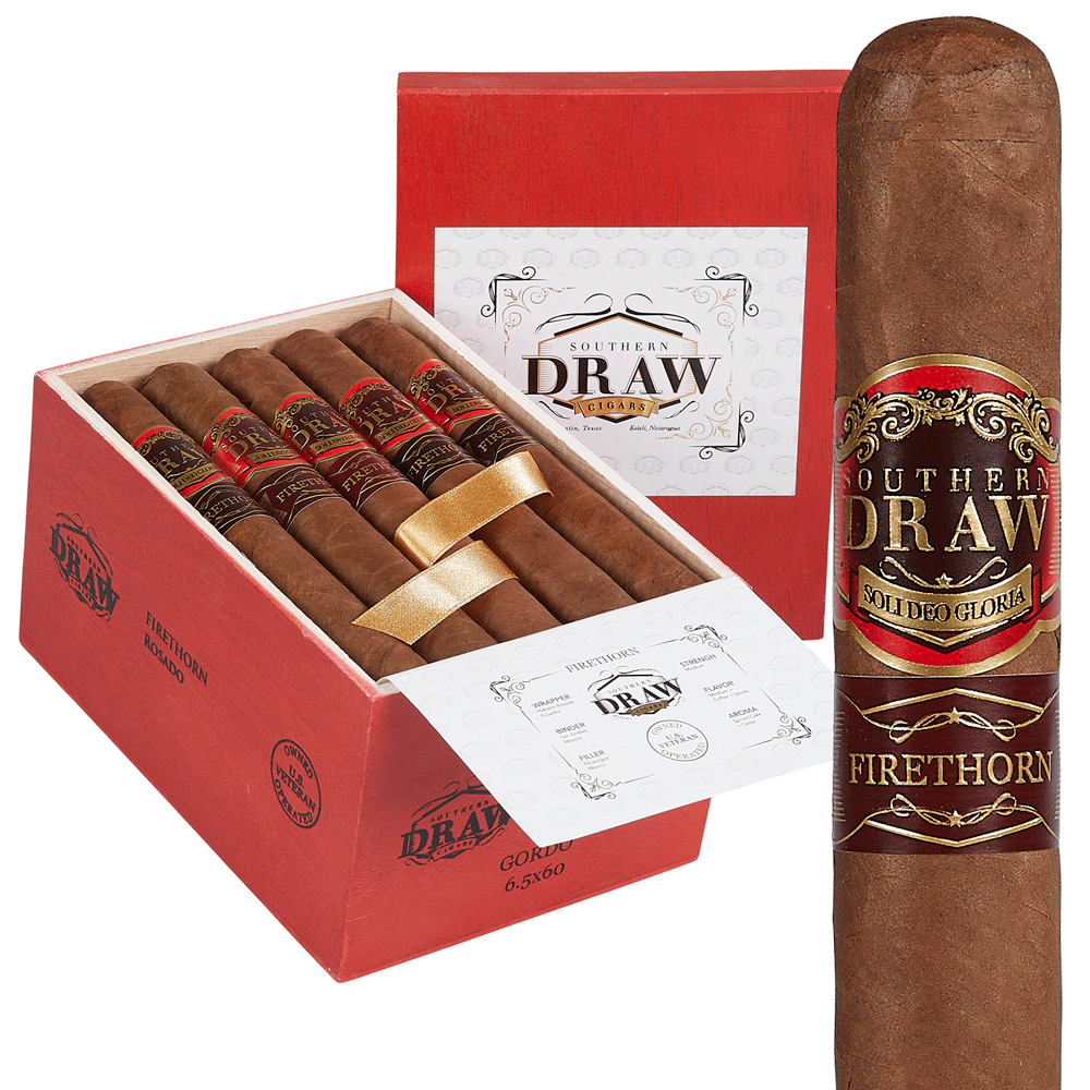 Southern Draw Firethorn Habano Rosado | Gordo | Box of 20