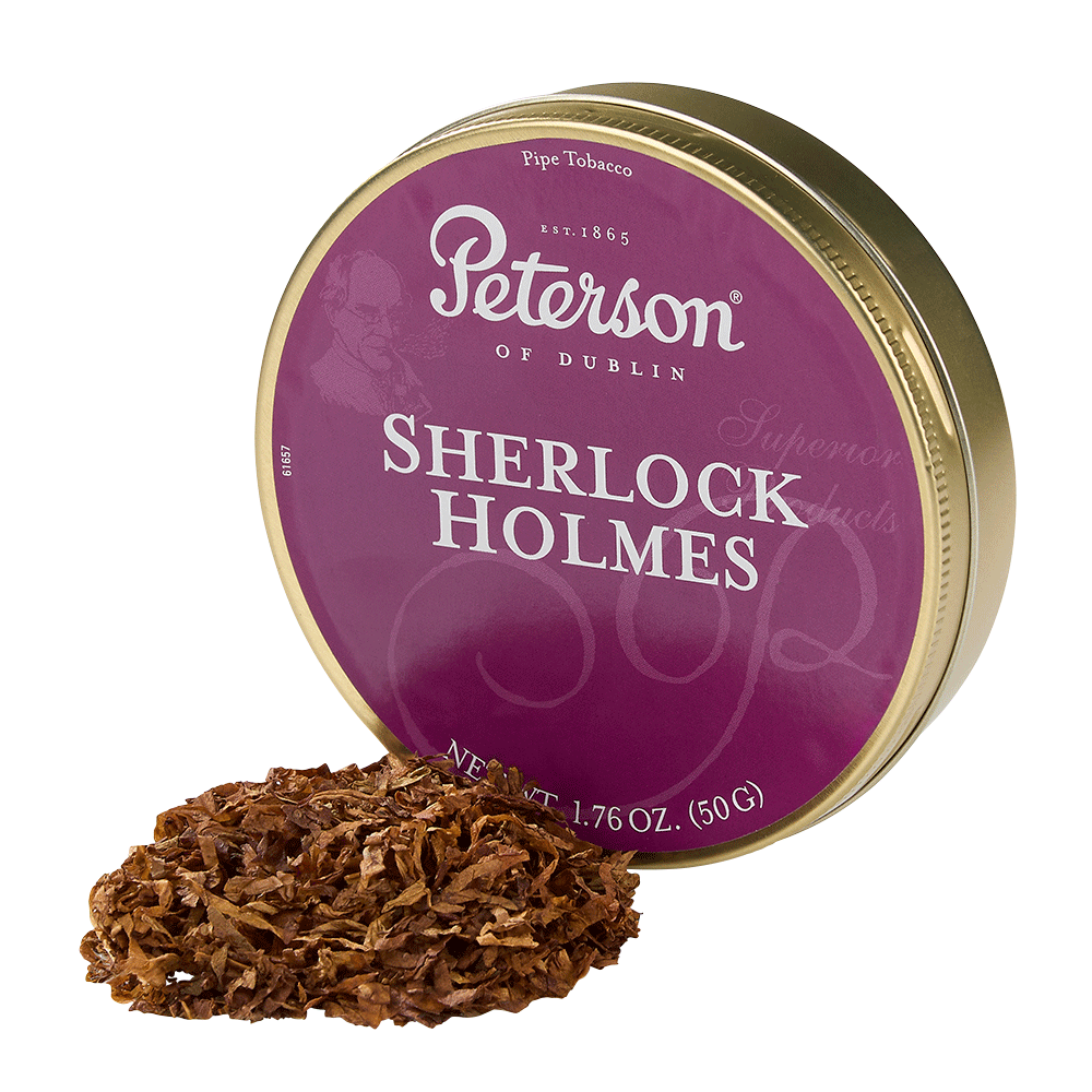 Peterson Sherlock Holmes Pipe Tobacco | Peterson Sherlock Holmes Pipe Tobacco | 1.75 Ounce Tin