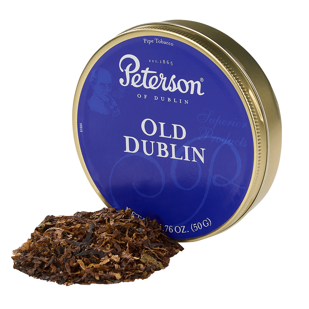 Peterson Old Dublin Pipe Tobacco | Peterson Old Dublin Pipe Tobacco | 1.75 Ounce Tin