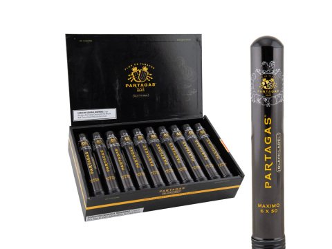 Partagas Black Label Maximo Tubes - 20 Cigars