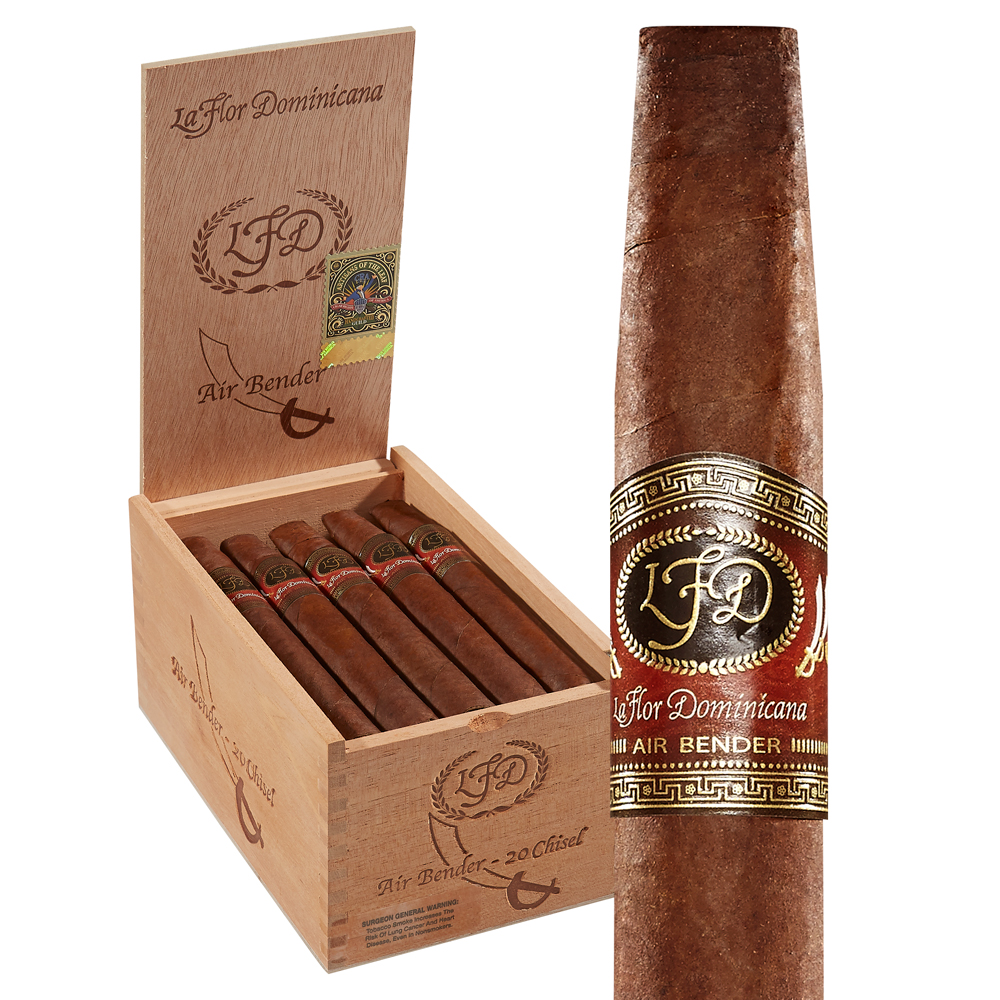 La Flor Dominicana Air Bender Matatan (5.0" x 50) - Maduro | Valiente | Box of 20