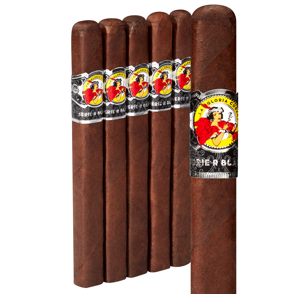 La Gloria Cubana Serie R Black No. 58 | No. 48 (7.0" x 48 BP) | Pack of 5