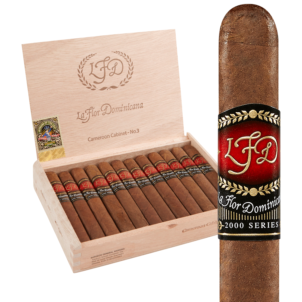 La Flor Dominicana Cameroon Cabinet | No. 3 | Box of 24