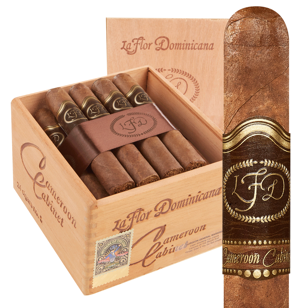 La Flor Dominicana Cameroon Cabinet | No. 5 | Box of 24