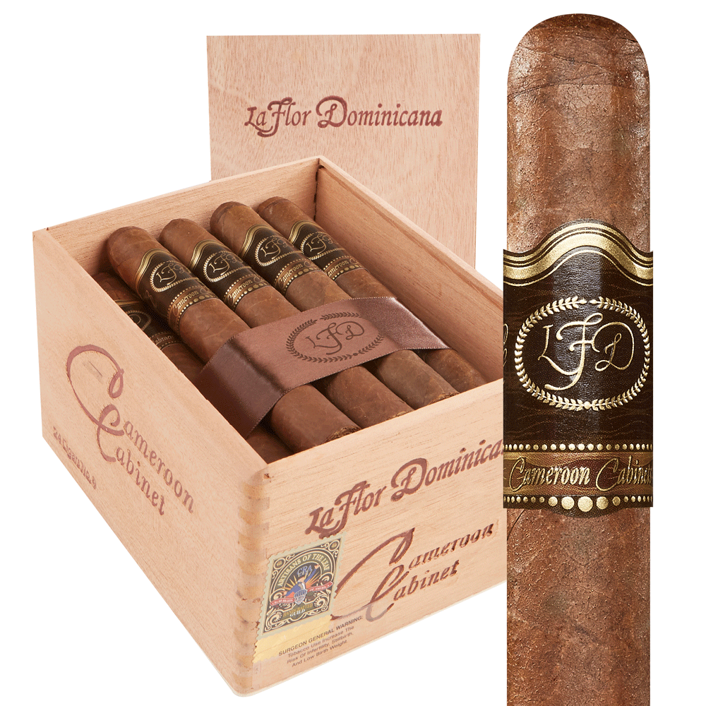 La Flor Dominicana Cameroon Cabinet | No. 4 | Box of 24