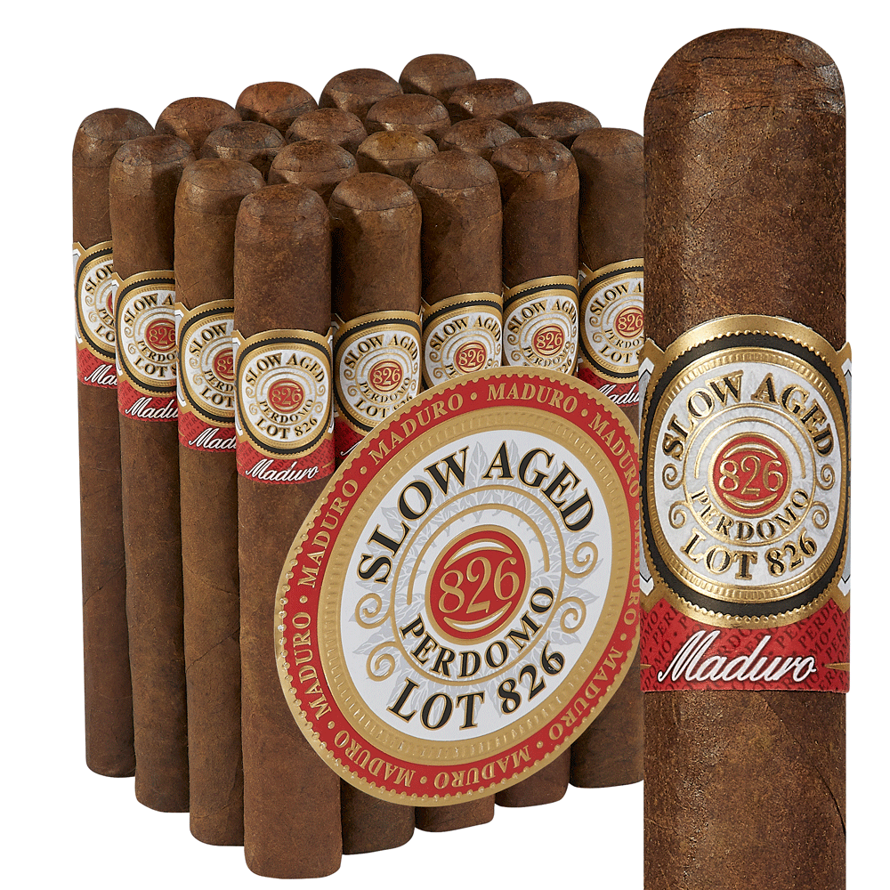 Perdomo Slow-Aged Lot 826 Connecticut | Glorioso - Natural | Pack of 20