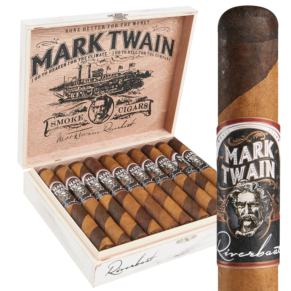 Mark Twain Riverboat | Toro | Box of 20
            
                
                    
                
                    
                         + Mark Twain Flask Set