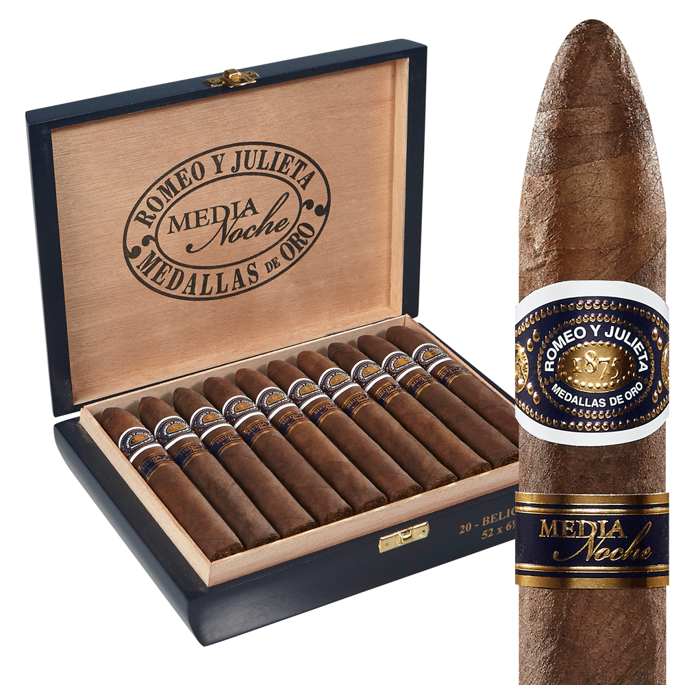 Romeo y Julieta Media Noche | Belicoso | Box of 20