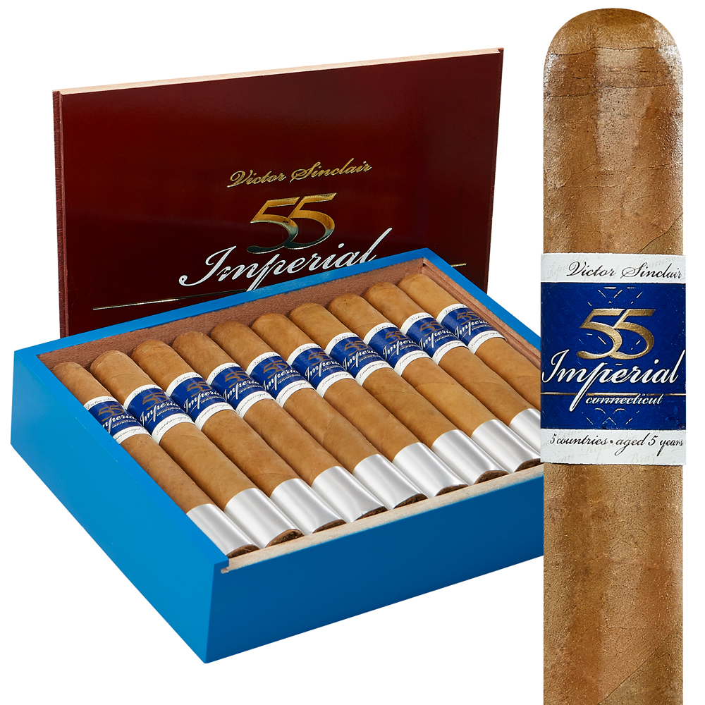 Victor Sinclair Serie '55' Imperial Connecticut | Toro | Box of 20