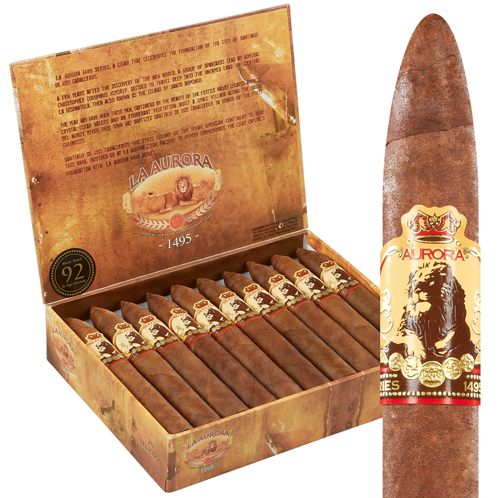 La Aurora 1495 Series | Belicoso | Box of 20