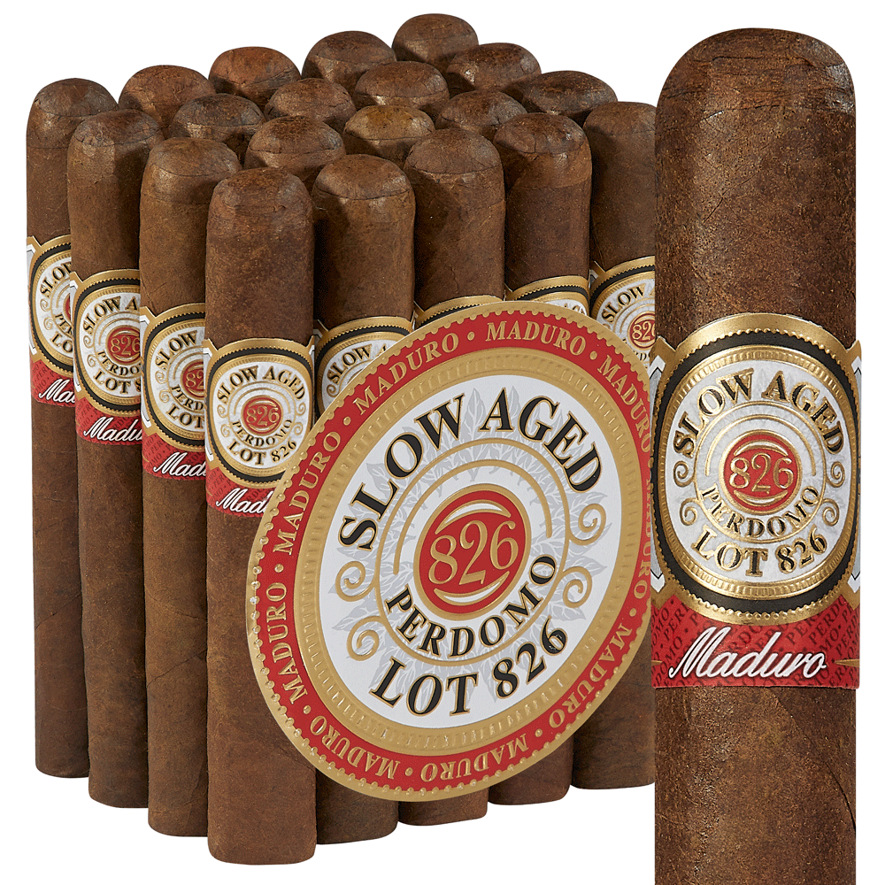 Perdomo Slow-Aged Lot 826 Maduro | Robusto - Maduro | Pack of 20