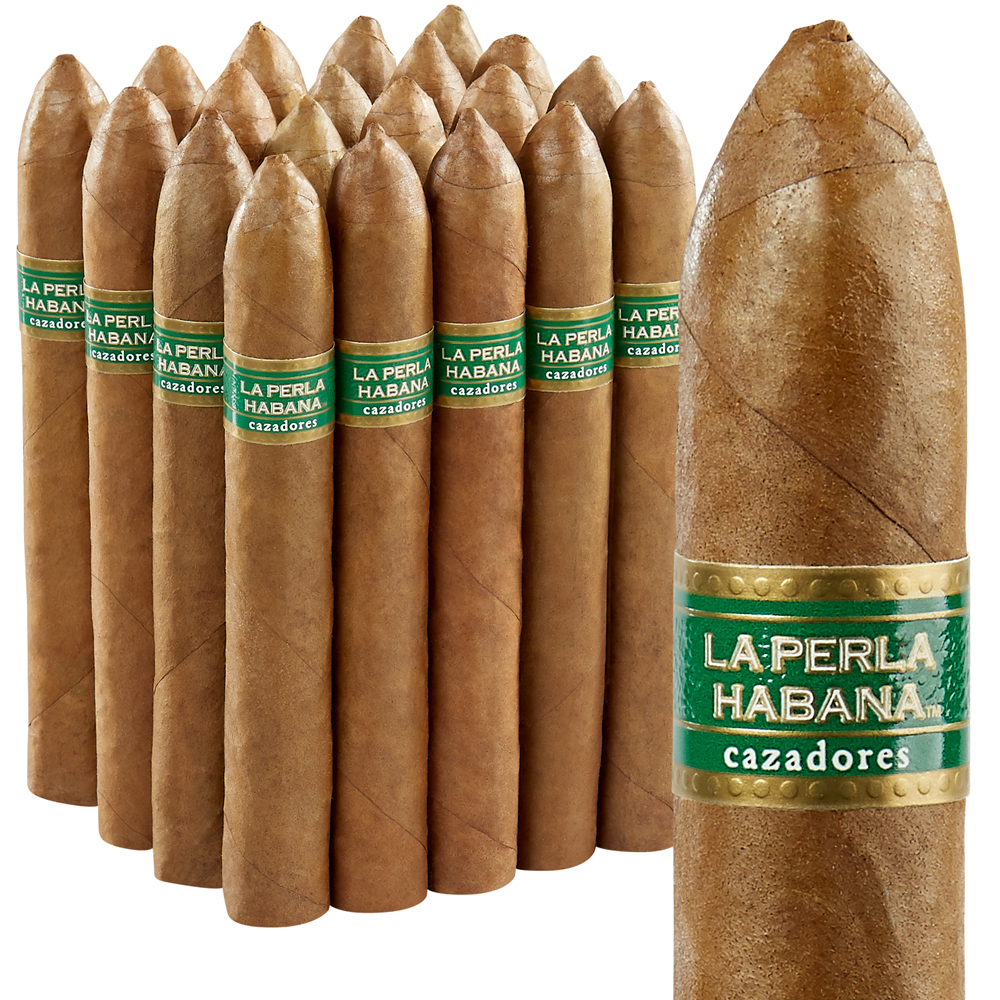 La Perla Habana Cazadores Connecticut | Torpedo | Pack of 20