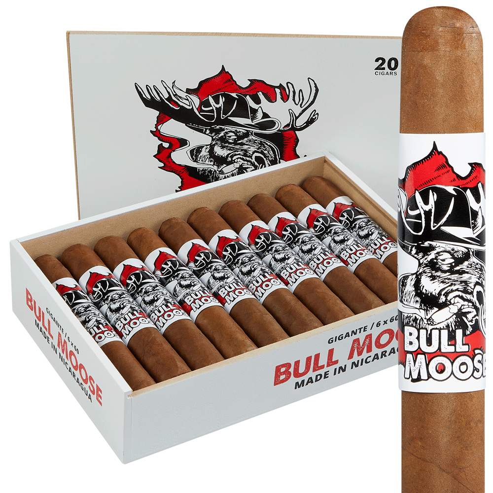 Chillin' Moose Bull Moose | Gigante | Box of 20
