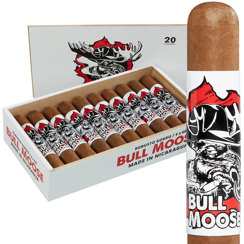 Chillin' Moose Bull Moose | Gigante XXL | Box of 20