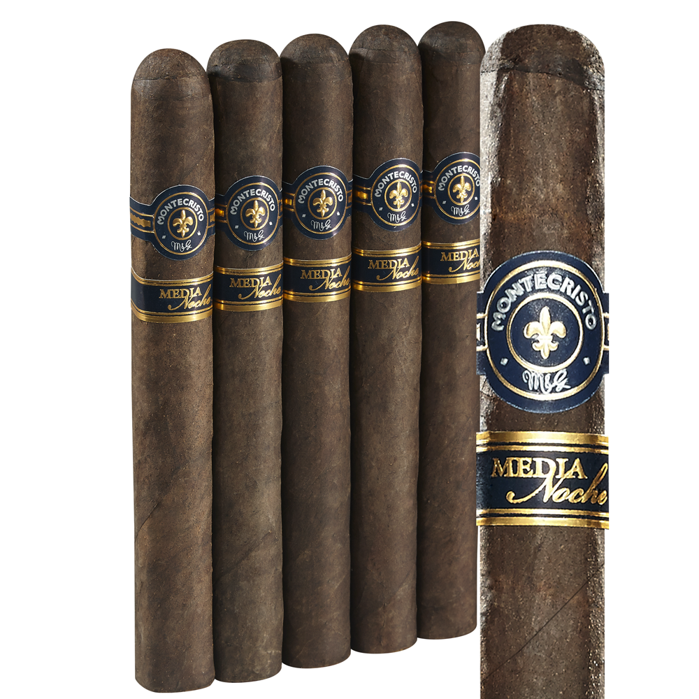 Montecristo Media Noche | No. 3 | Pack of 5