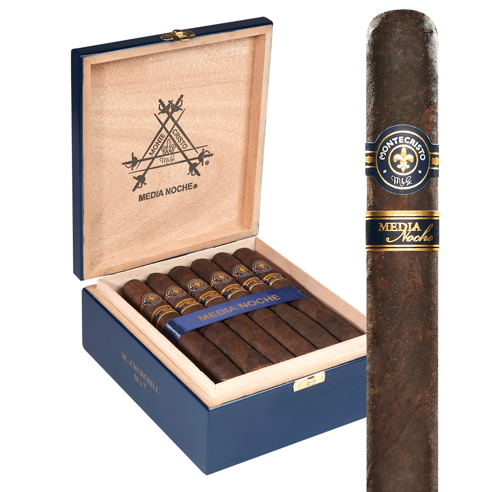 Montecristo Media Noche | Churchill | Box of 20