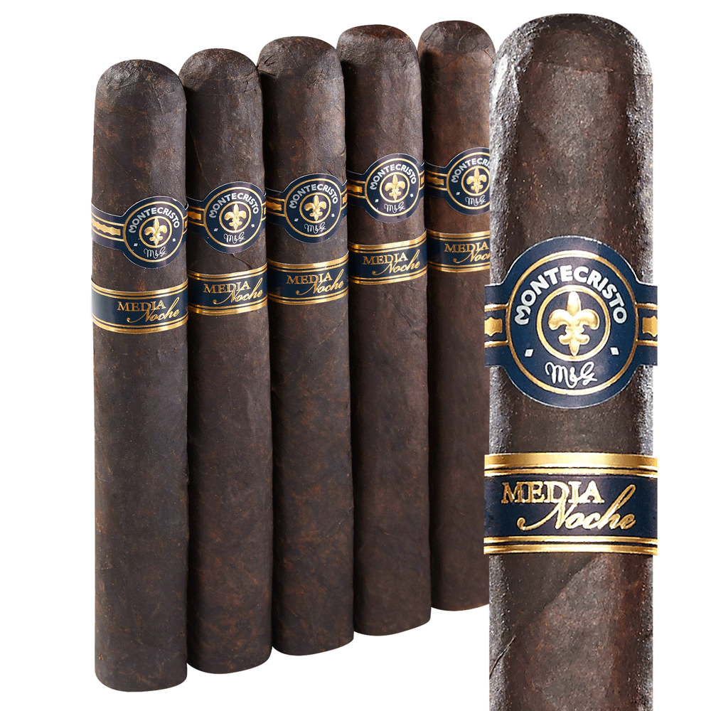 Montecristo Media Noche | Churchill | Pack of 5