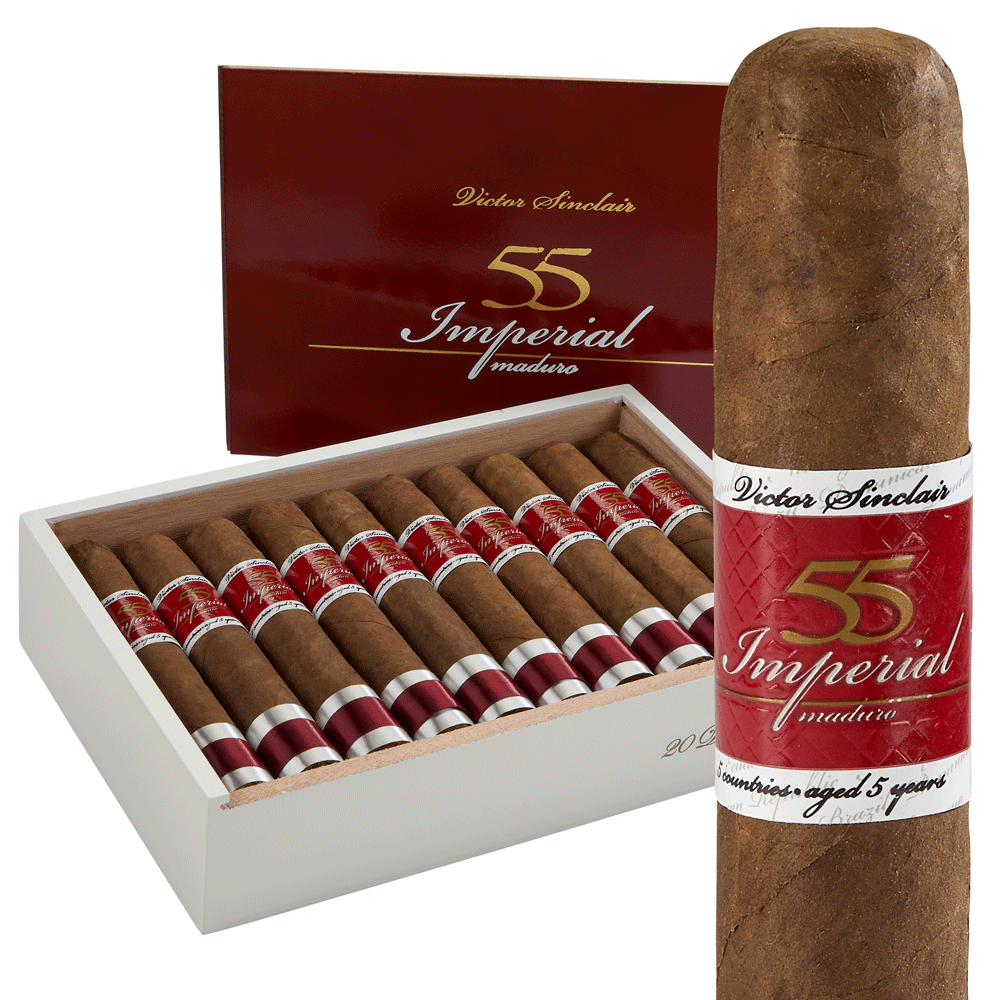 Victor Sinclair Serie '55' Imperial Maduro | Double Toro | Box of 20