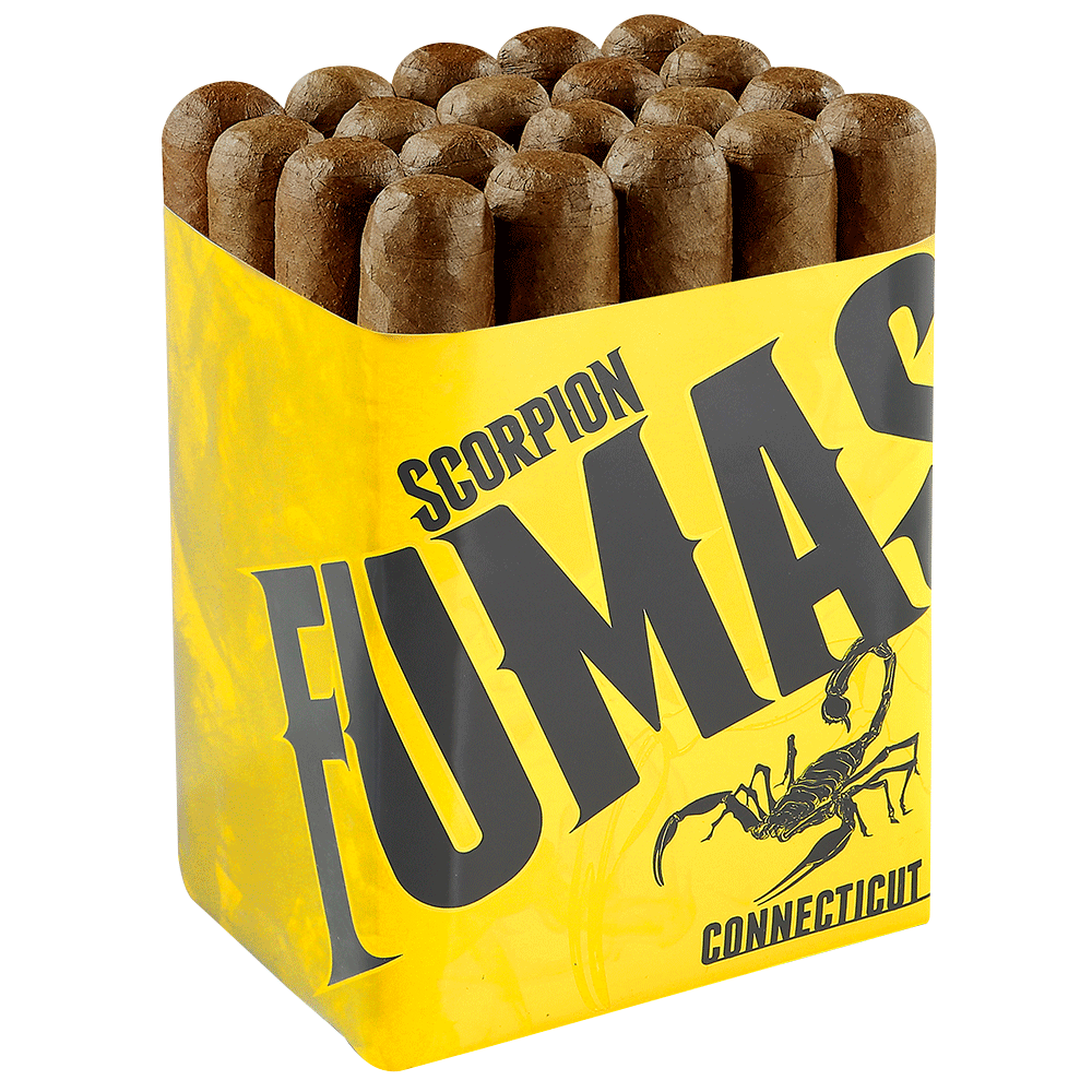 Camacho Scorpion Fumas Connecticut | Robusto | Pack of 16