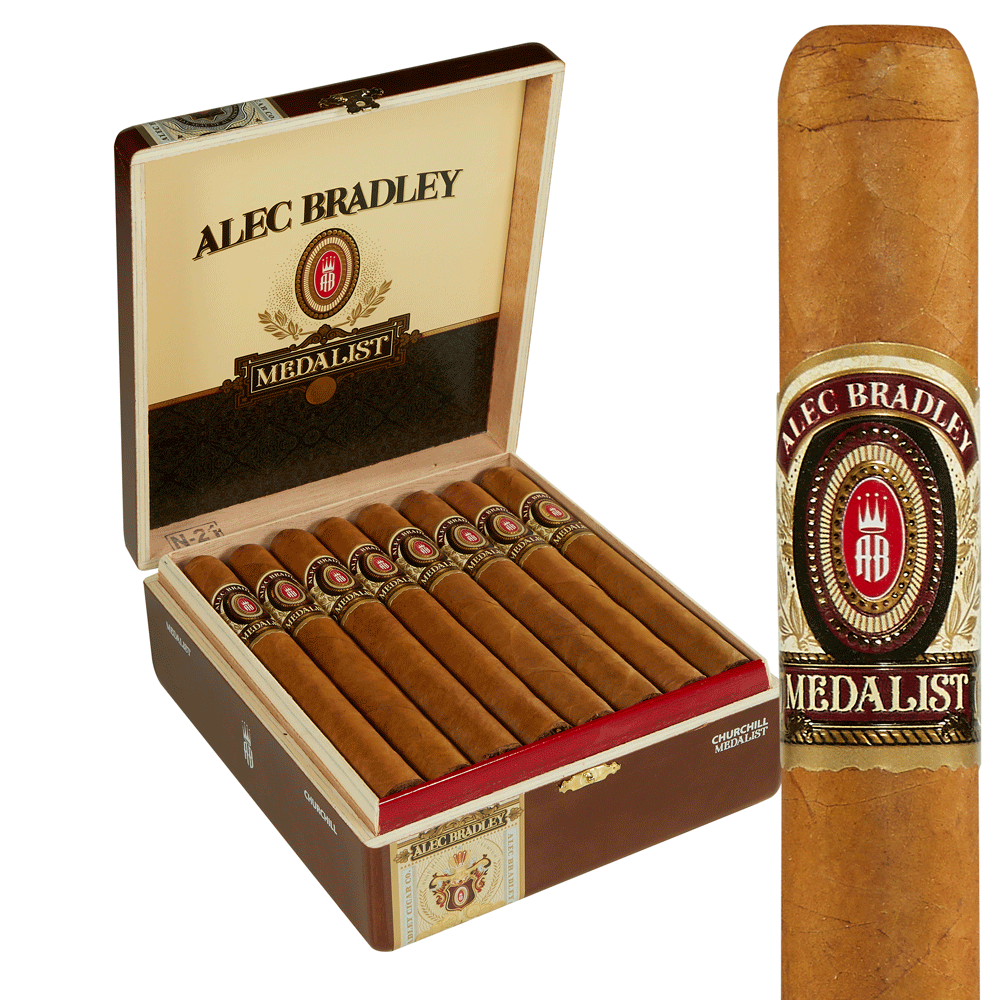 Alec Bradley Medalist | Churchill | Box of 24