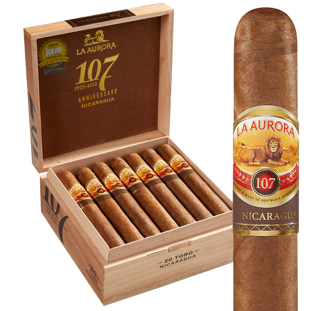 La Aurora 107 Nicaragua | Toro | Box of 20