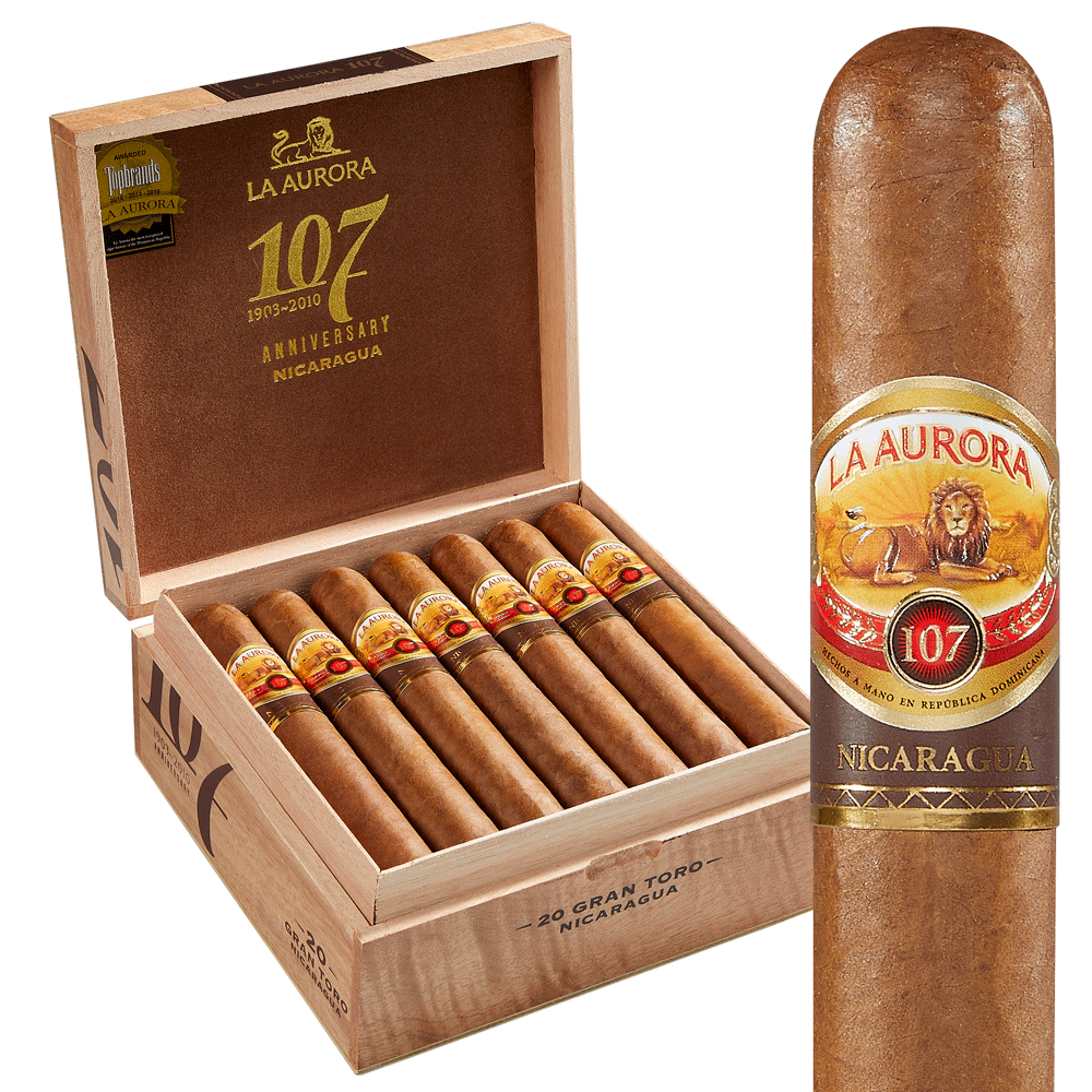 La Aurora 107 Nicaragua | Gran Toro | Box of 20