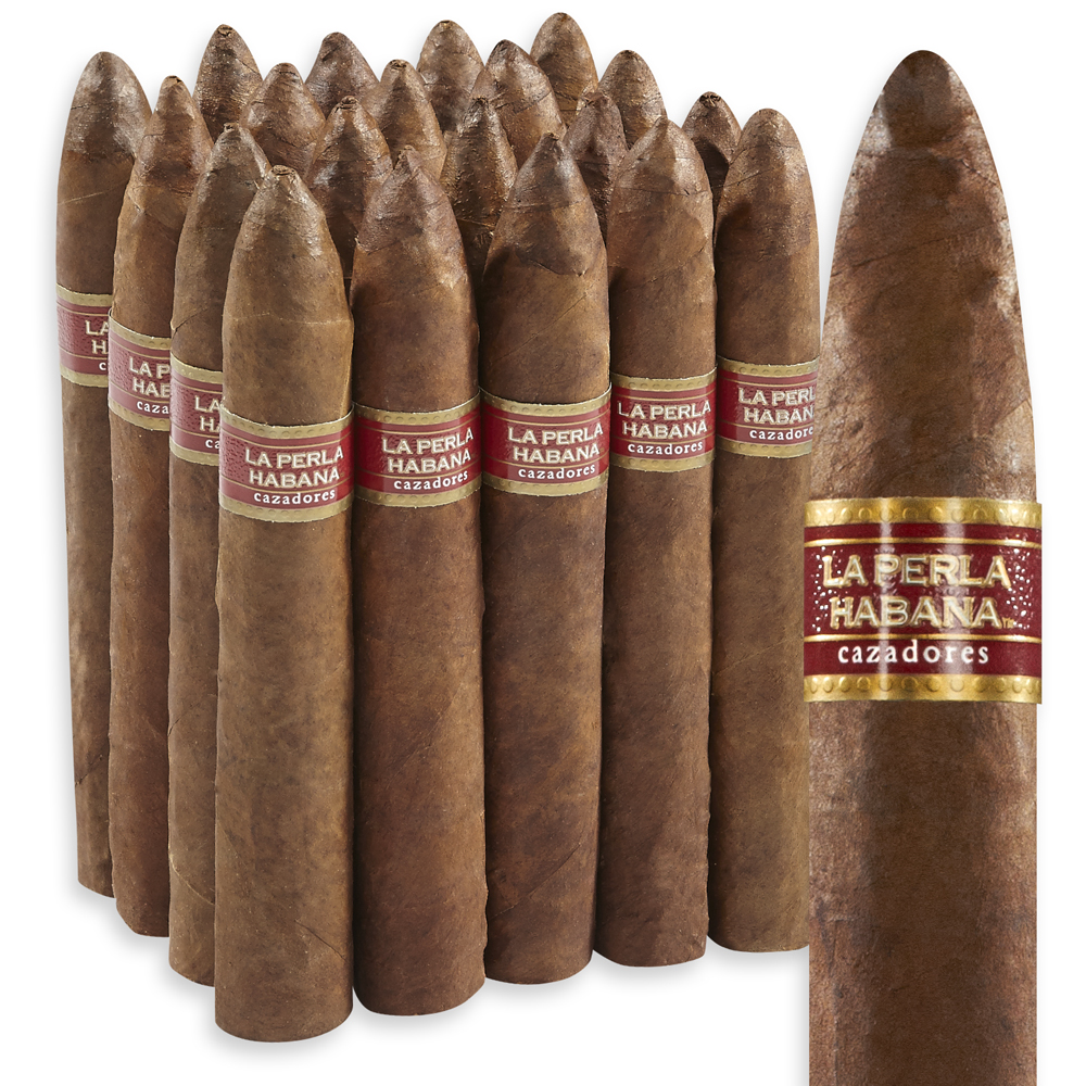 La Perla Habana Cazadores | Torpedo | Pack of 20