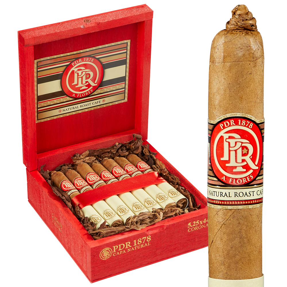PDR 1878 Roast Cafe Natural (Connecticut) | Corona | Box of 20