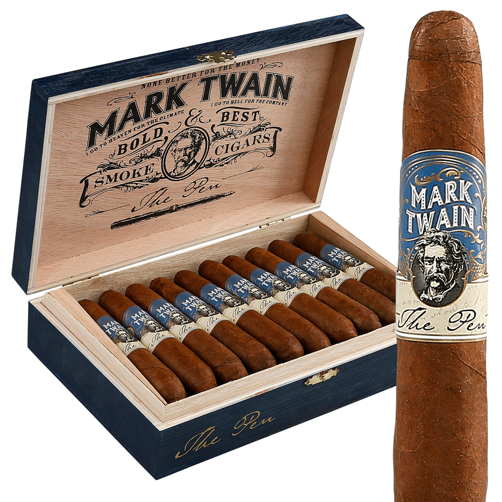 Mark Twain The Pen | Perfecto | Box of 20