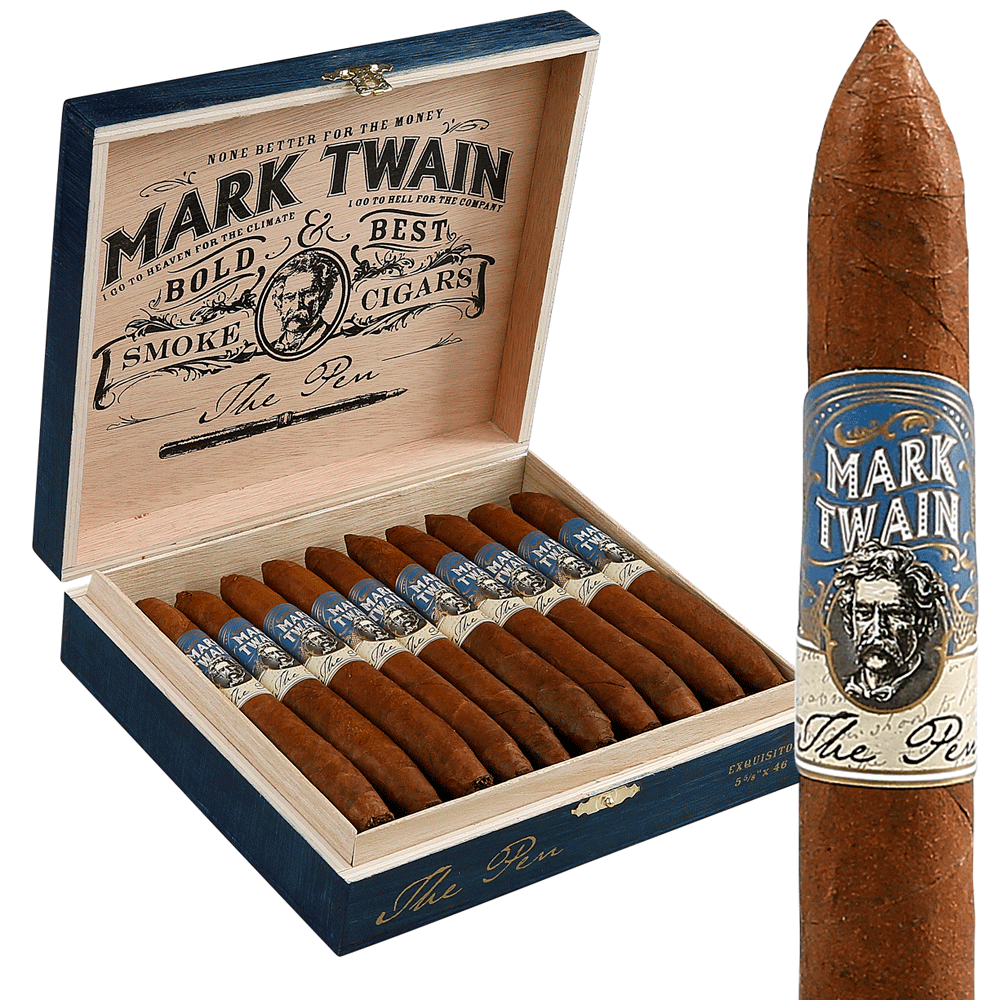Mark Twain The Pen | Exquisitos | Box of 20