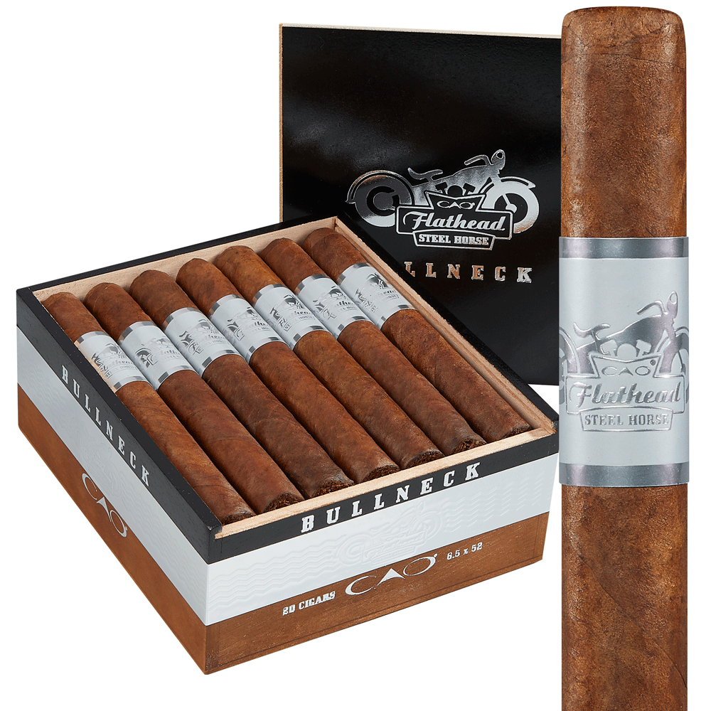 CAO Flathead Steel Horse | Bullneck | Box of 20