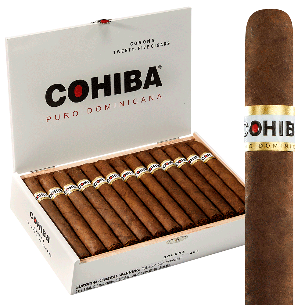 Cohiba Puro Dominicana | Corona (5.2" x 44 BP) | Box of 25