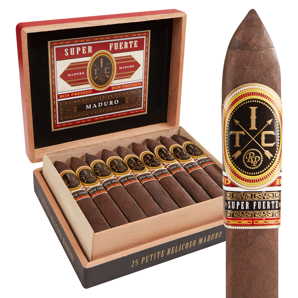 Rocky Patel ITC Super Fuerte Maduro | Belicoso | Box of 25