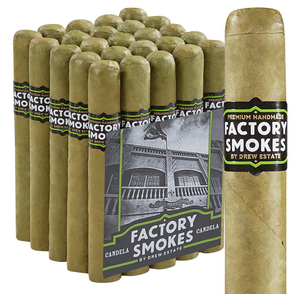 Factory Smokes by DE Candela | Robusto | Pack of 25