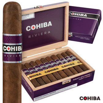 Cohiba Riviera Box-Pressed Robusto 5 Pack