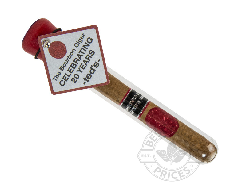 Ted's Bourbon Seasoned Cigar 538 Tubes - 1 Cigar
