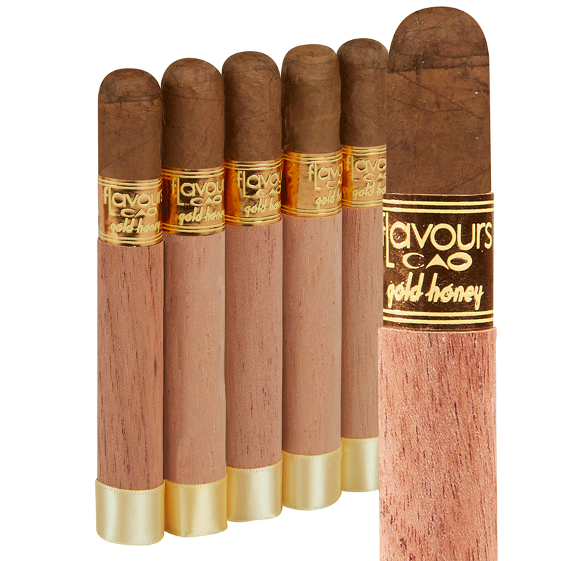 CAO Flavours Tins 10 pack - Honey Cigarillos (4.0" x 30) Corona Pack of 5