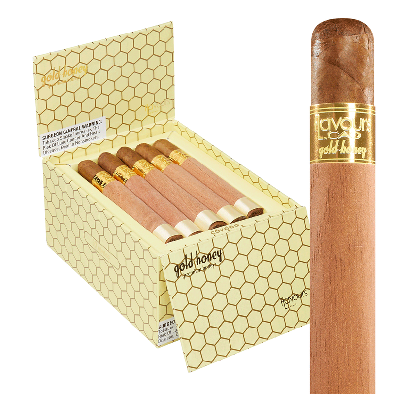 CAO Flavours Tins 10 pack - Honey Cigarillos (4.0" x 30) Corona Box of 20