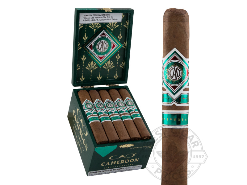 CAO L'Anniversaire Cameroon Robusto - 20 Cigars