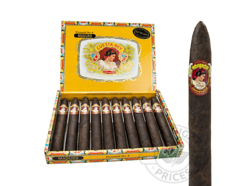 Cuesta Rey Centenario #9 Pyramid Maduro - 10 Cigars