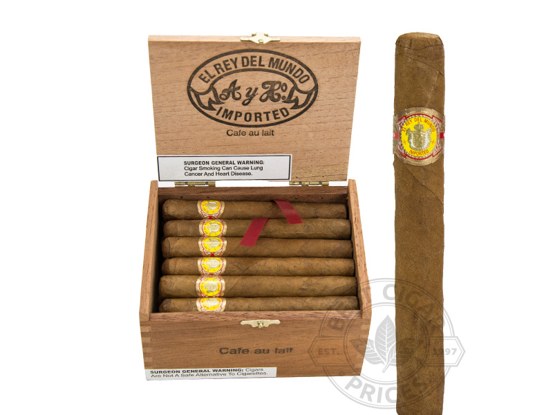 El Rey Del Mundo Cafe Au Lait Natural - 24 Cigars